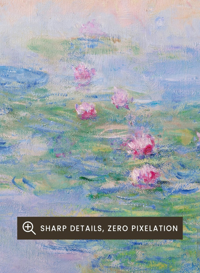Claude Monet Water Lilies Art Print_Sugar & Canvas_Claude Monet