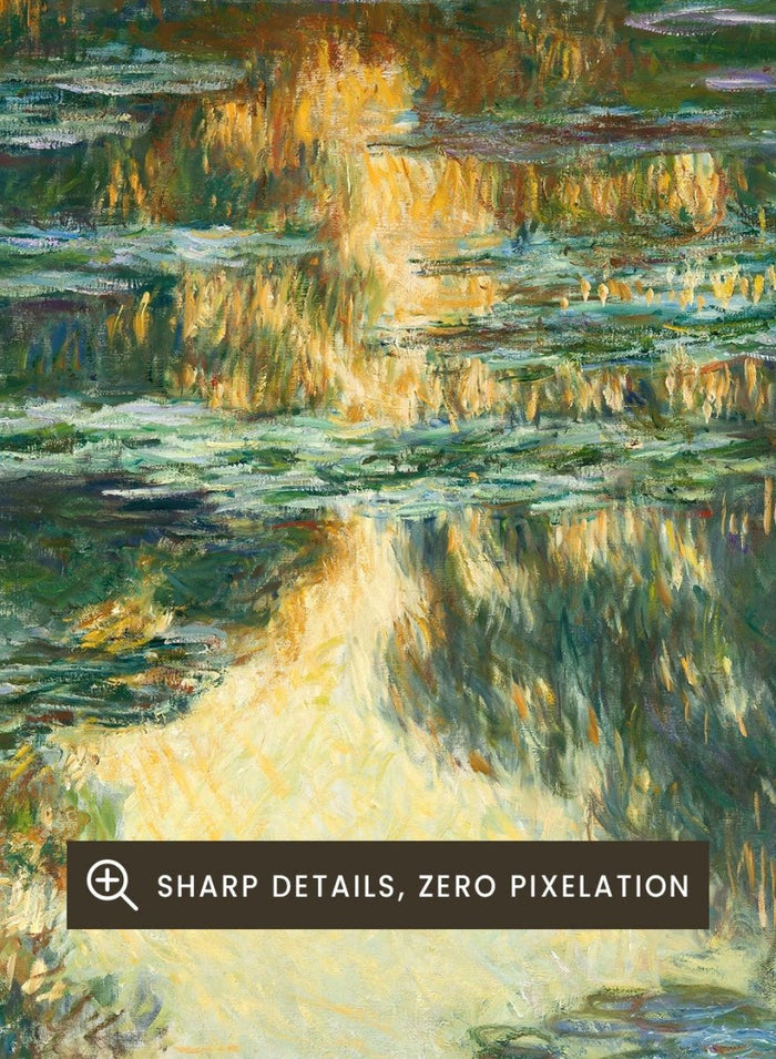Claude Monet Water Lilies Art Print_Sugar & Canvas_Claude Monet