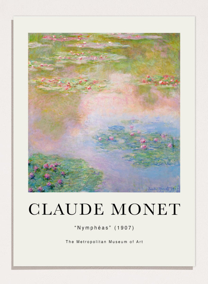 Claude Monet Water Lilies Art Print_Sugar & Canvas_Claude Monet
