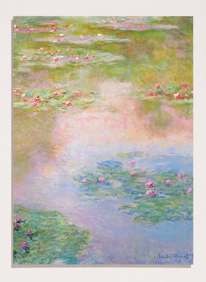 Claude Monet Water Lilies Art Print_Sugar & Canvas_Claude Monet