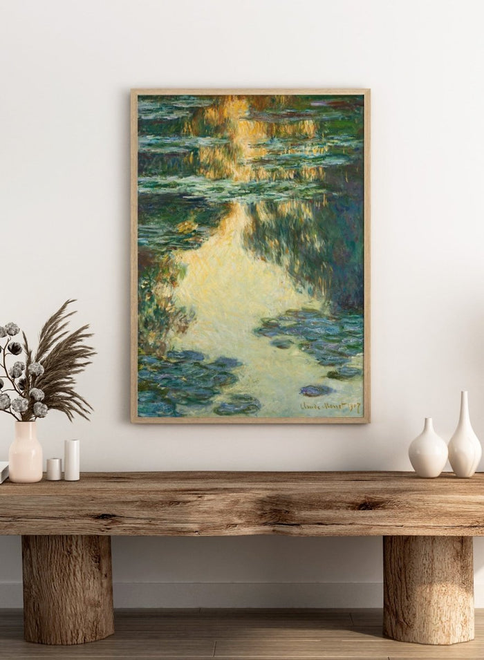 Claude Monet Water Lilies Art Print_Sugar & Canvas_Claude Monet