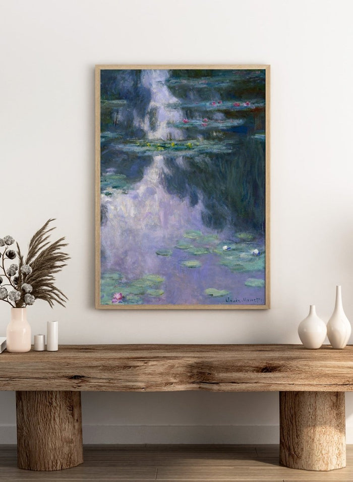 Claude Monet Water Lilies Art Print_Sugar & Canvas_Claude Monet