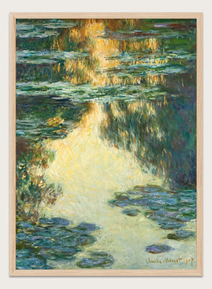Claude Monet Water Lilies Art Print_Sugar & Canvas_Claude Monet