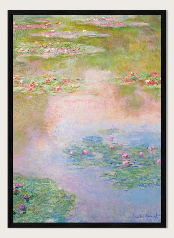 Claude Monet Water Lilies Art Print_Sugar & Canvas_Claude Monet