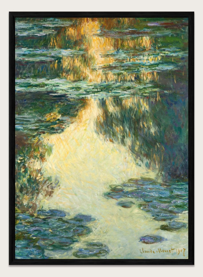 Claude Monet Water Lilies Art Print_Sugar & Canvas_Claude Monet