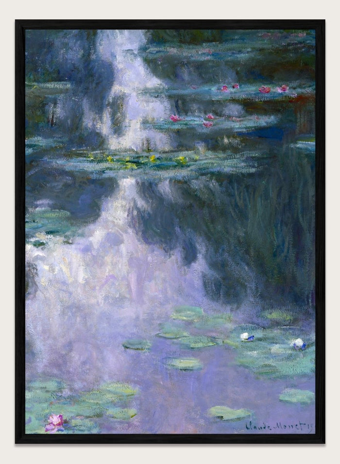 A4/8x12 inches (Framing Available) / Black Wood Frame