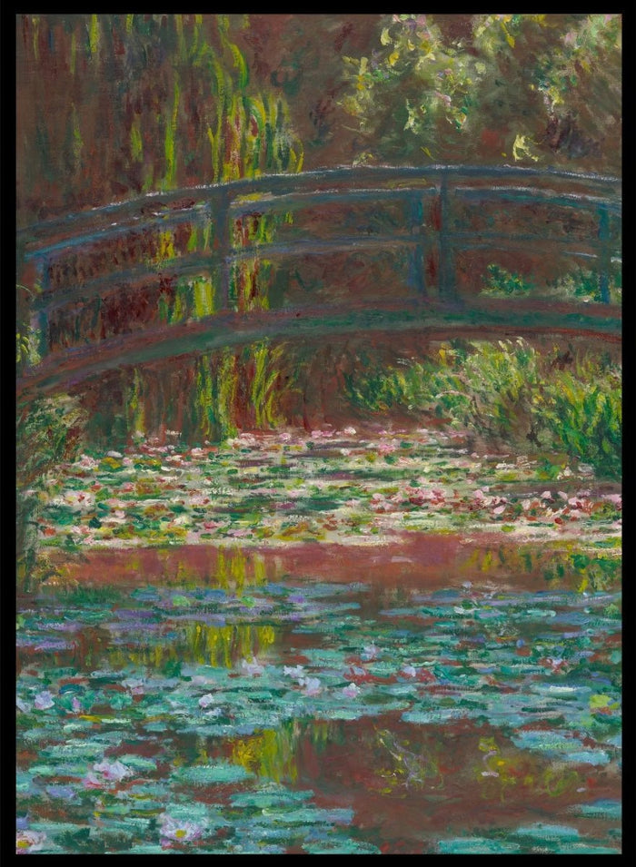 Claude Monet Water Lily Pond Art Print_Sugar & Canvas_Claude Monet