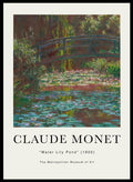 Claude Monet Water Lily Pond Art Print_Sugar & Canvas_Claude Monet
