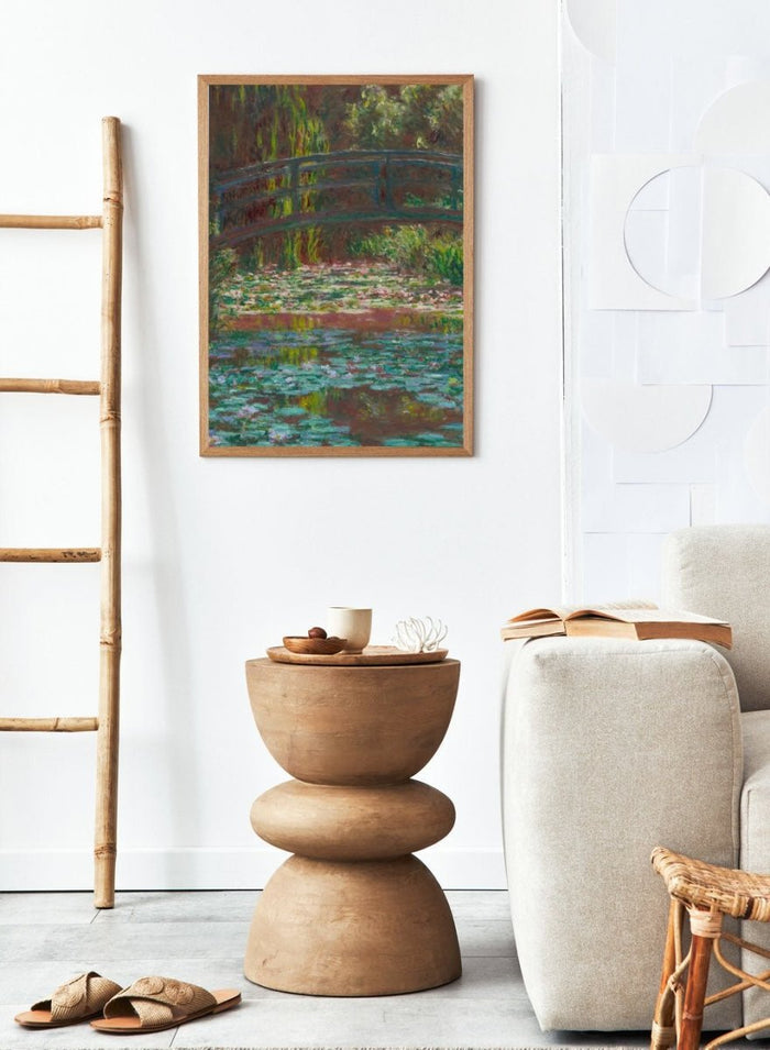 Claude Monet Water Lily Pond Art Print_Sugar & Canvas_Claude Monet