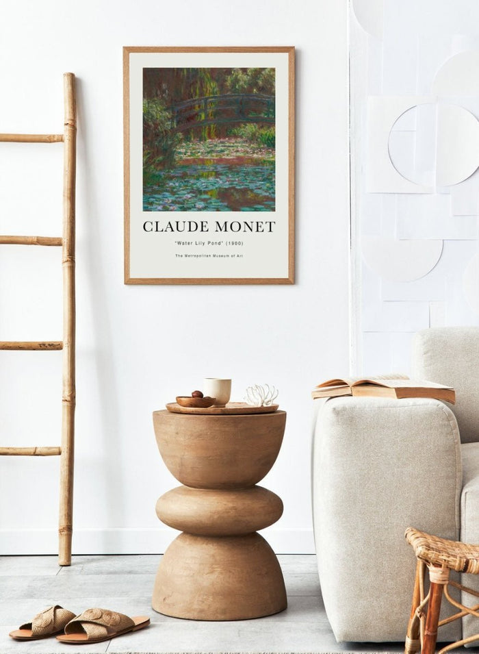 Claude Monet Water Lily Pond Art Print_Sugar & Canvas_Claude Monet