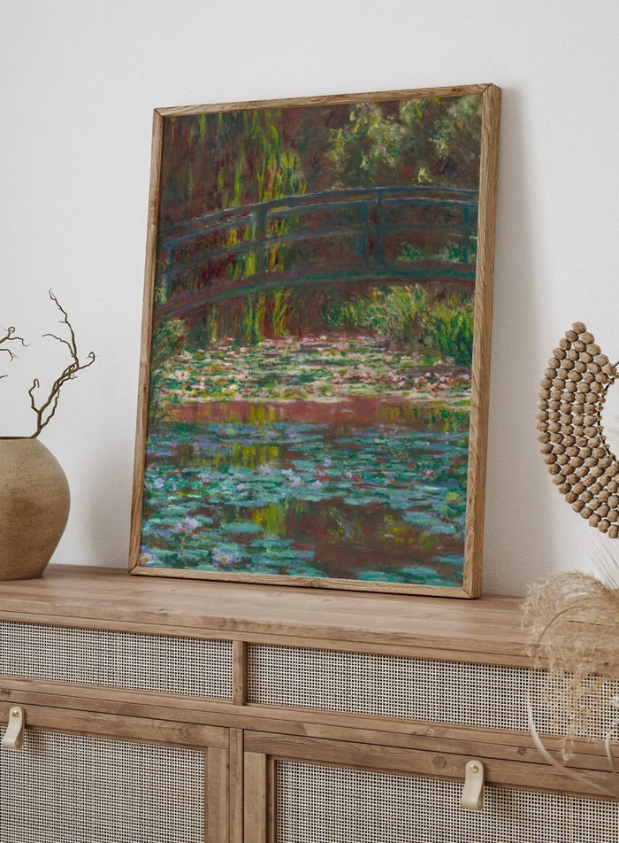 Claude Monet Water Lily Pond Art Print_Sugar & Canvas_Claude Monet
