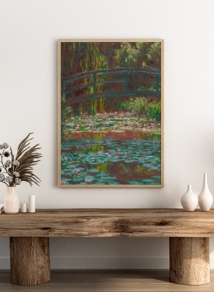 Claude Monet Water Lily Pond Art Print_Sugar & Canvas_Claude Monet