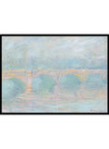Claude Monet Waterloo Bridge, London, at Sunset Art Print_Sugar & Canvas_Claude Monet
