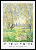 Claude Monet Woman Seated under the Willows Art Print_Sugar & Canvas_Claude Monet