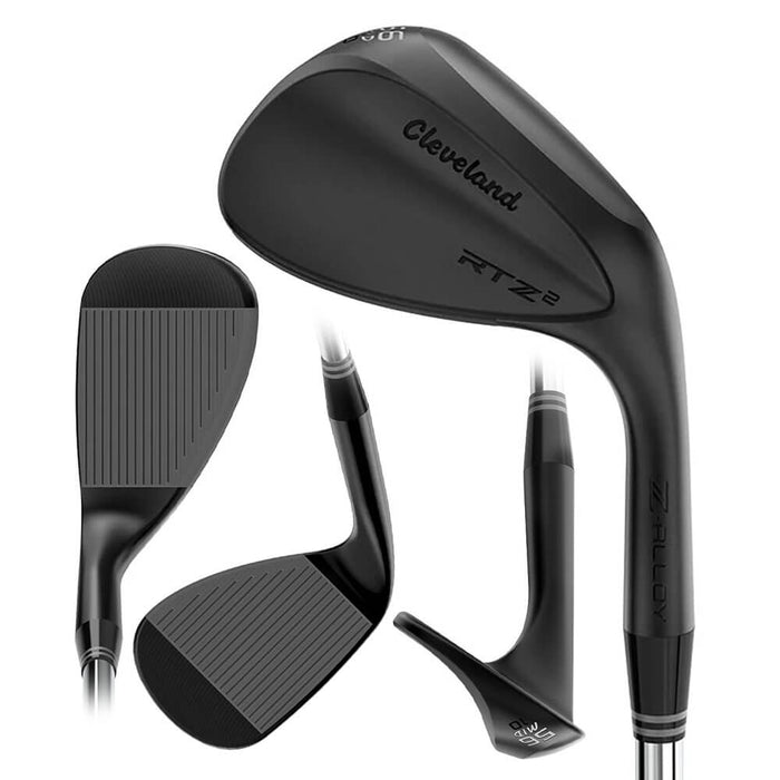 Cleveland RTZ 2 Black Satin Wedge - 26 Men