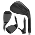 Cleveland RTZ 2 Black Satin Wedge - 26 Men