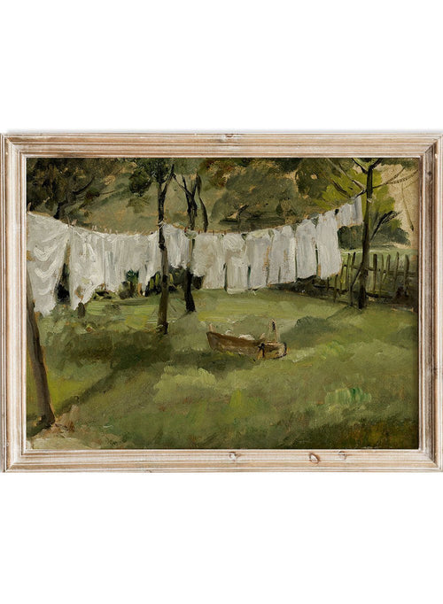 "Clothesline" Art Print_Sugar & Canvas