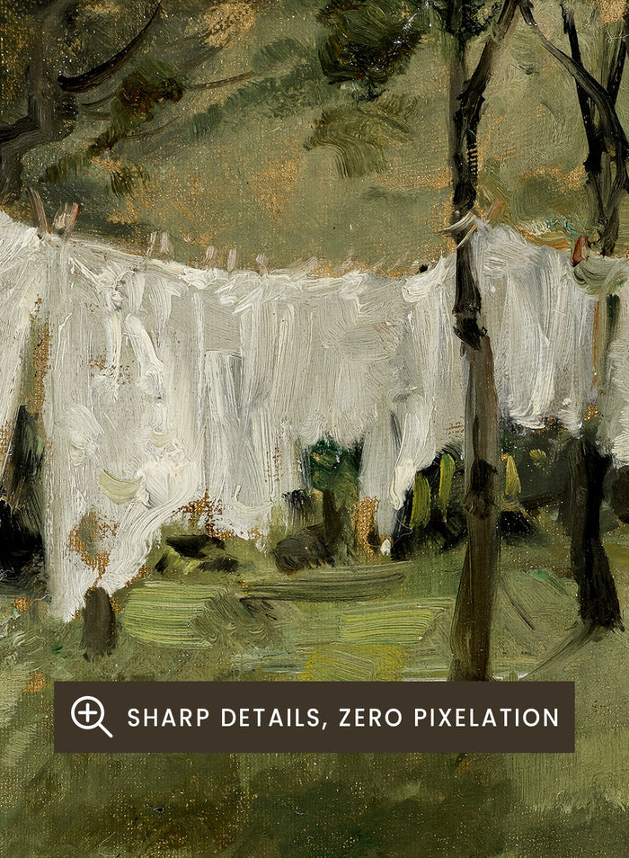 "Clothesline" Art Print