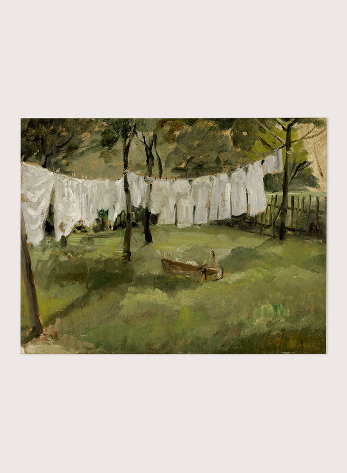 "Clothesline" Art Print