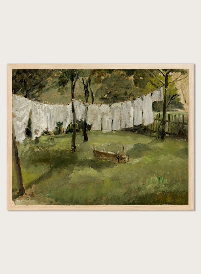 "Clothesline" Art Print