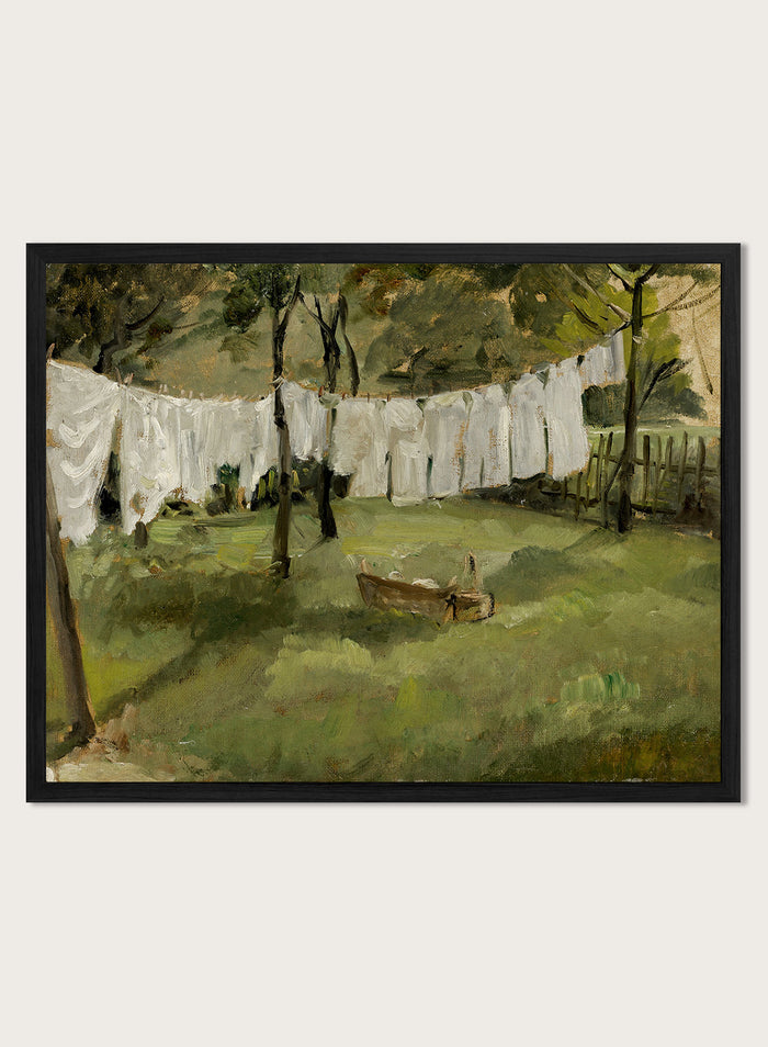 "Clothesline" Art Print