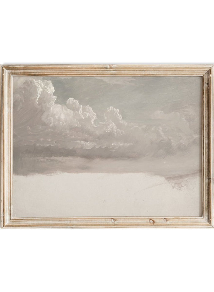 "Cloud Study" Art Print_Sugar & Canvas_Frederic Edwin Church