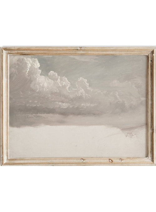 "Cloud Study" Art Print_Sugar & Canvas_Frederic Edwin Church