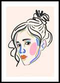 'Color Pop Portrait' Aesthetic Art Print_Sugar & Canvas_Sugar & Canvas
