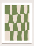 'Composition in Green' Aesthetic Art Print_Sugar & Canvas_Sugar & Canvas