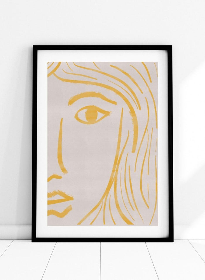 'Contoured' Aesthetic Art Print_Sugar & Canvas_Sugar & Canvas