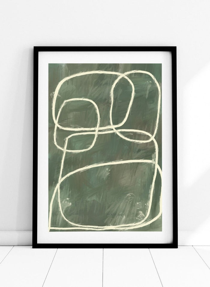 ‘Contours of Thought’ Aesthetic Art Print_Sugar & Canvas_Sugar & Canvas