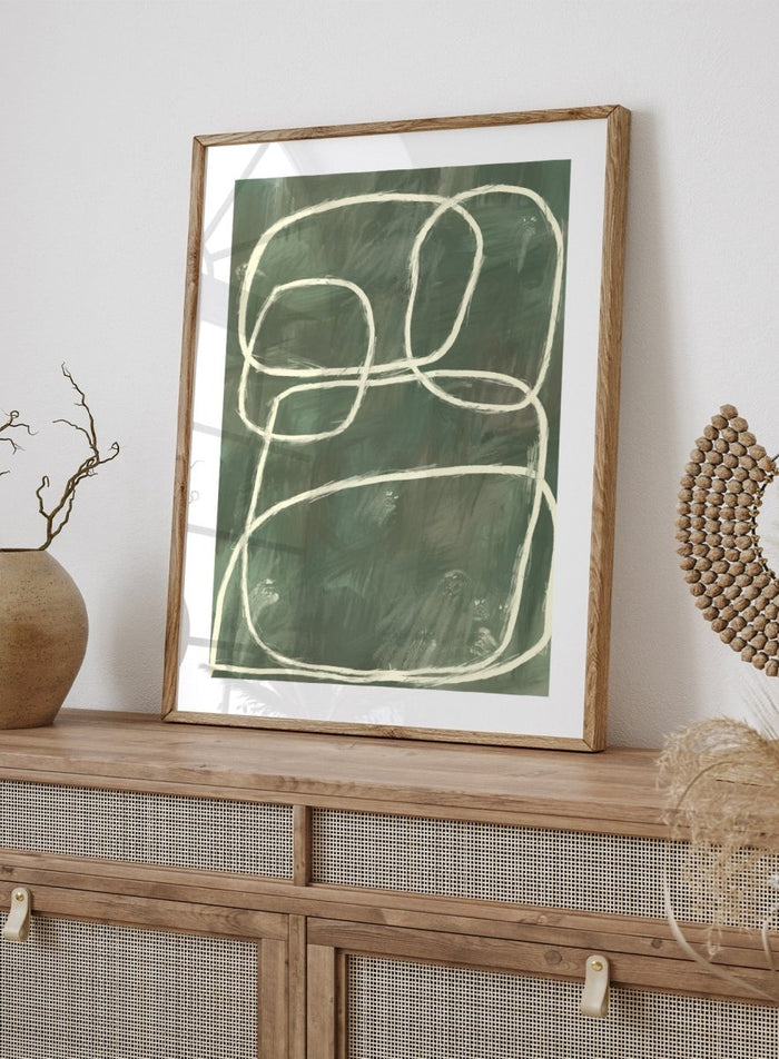‘Contours of Thought’ Aesthetic Art Print_Sugar & Canvas_Sugar & Canvas
