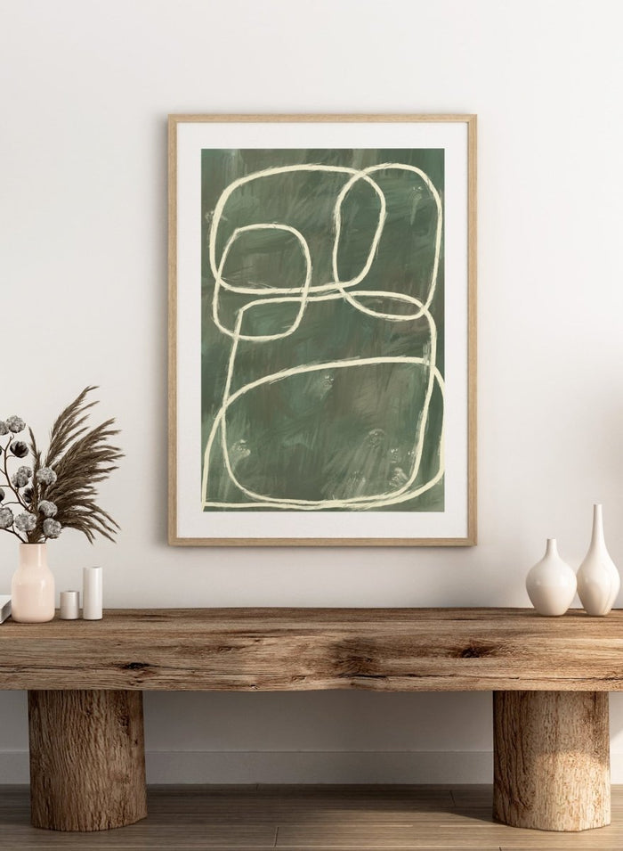 ‘Contours of Thought’ Aesthetic Art Print_Sugar & Canvas_Sugar & Canvas