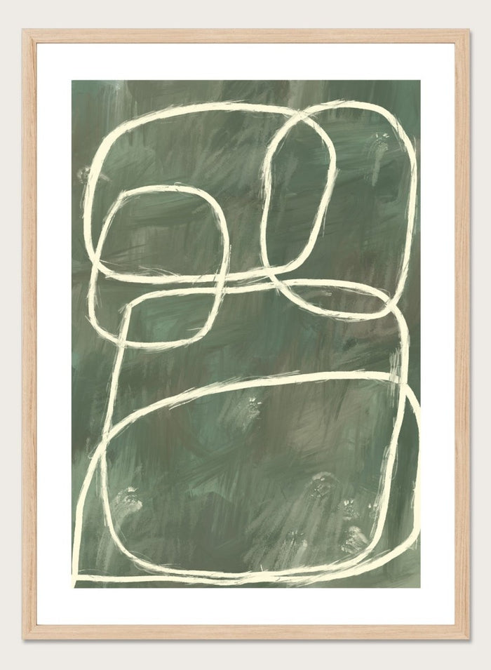 ‘Contours of Thought’ Aesthetic Art Print_Sugar & Canvas_Sugar & Canvas