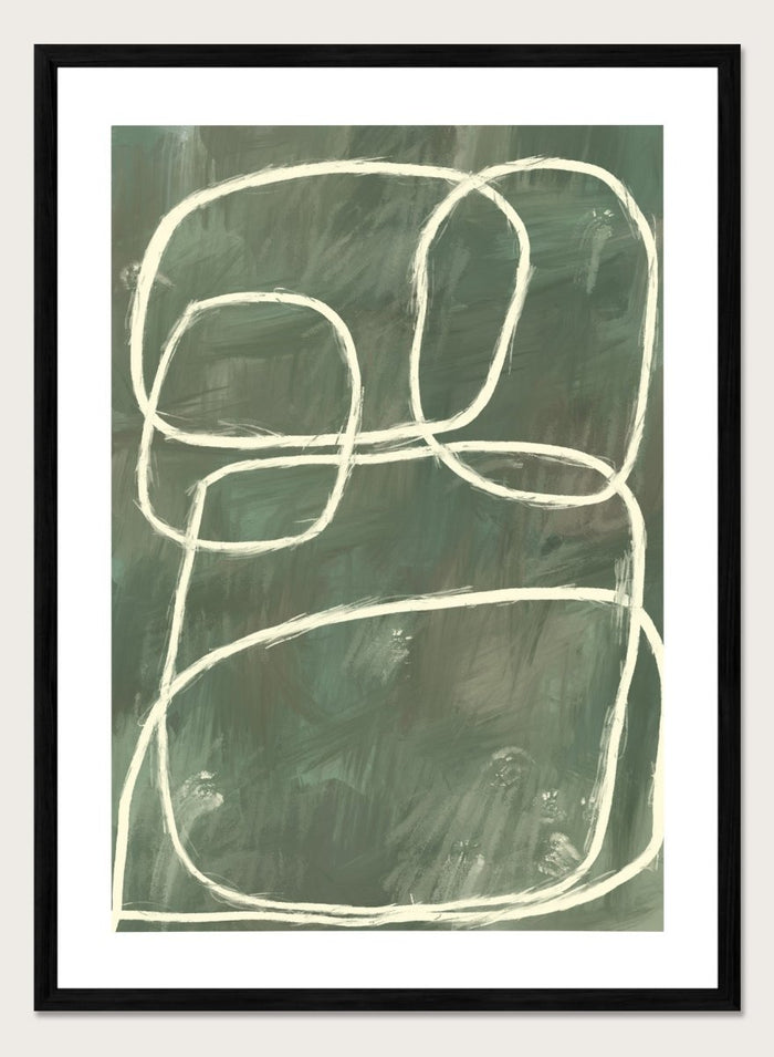 ‘Contours of Thought’ Aesthetic Art Print_Sugar & Canvas_Sugar & Canvas