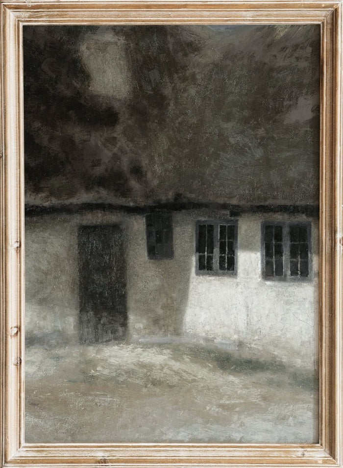 "Corner of a Farm" Art Print_Sugar & Canvas_Vilhelm Hammershøi