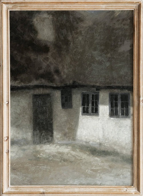 "Corner of a Farm" Art Print_Sugar & Canvas_Vilhelm Hammershøi