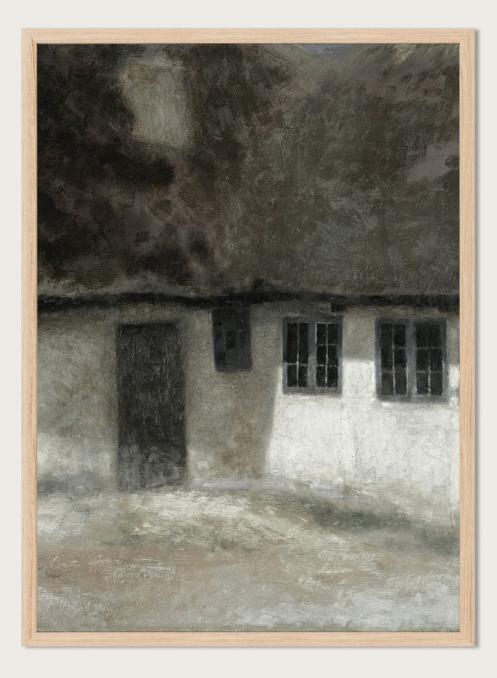 "Corner of a Farm" Art Print_Sugar & Canvas_Vilhelm Hammershøi
