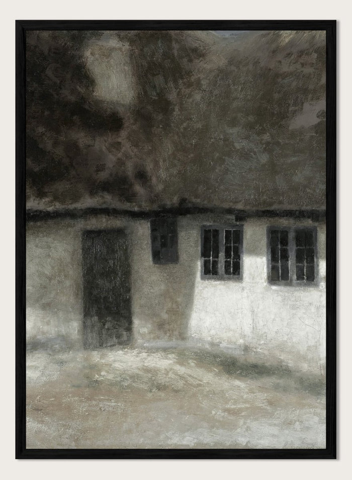 "Corner of a Farm" Art Print_Sugar & Canvas_Vilhelm Hammershøi