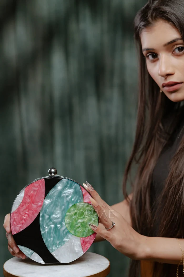 Crystal Round Clucth Sling