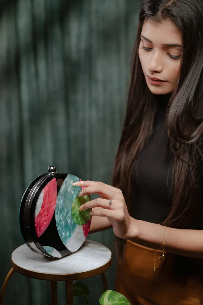 Crystal Round Clucth Sling