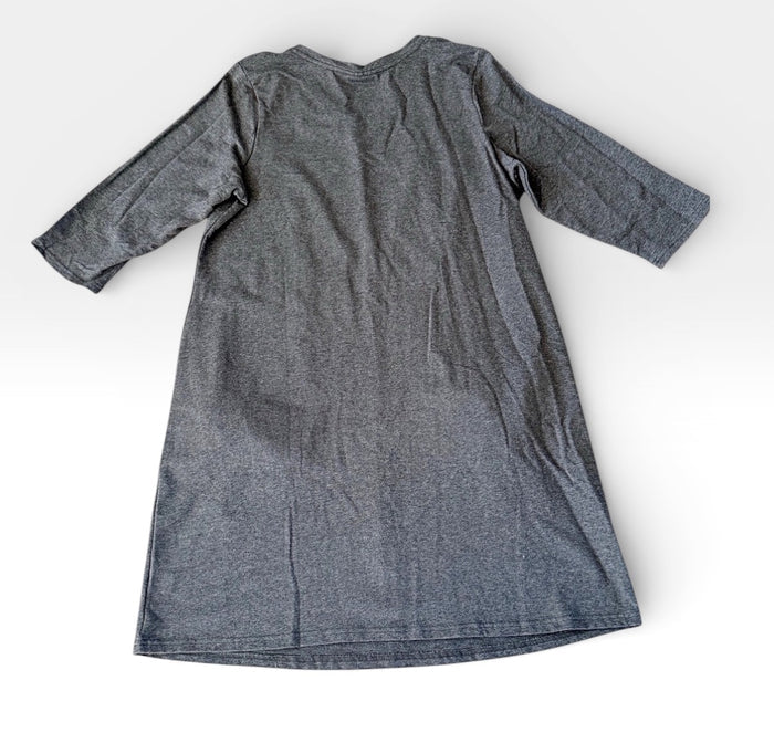 D & Co Preowned great condition Size 1X Gray Dress