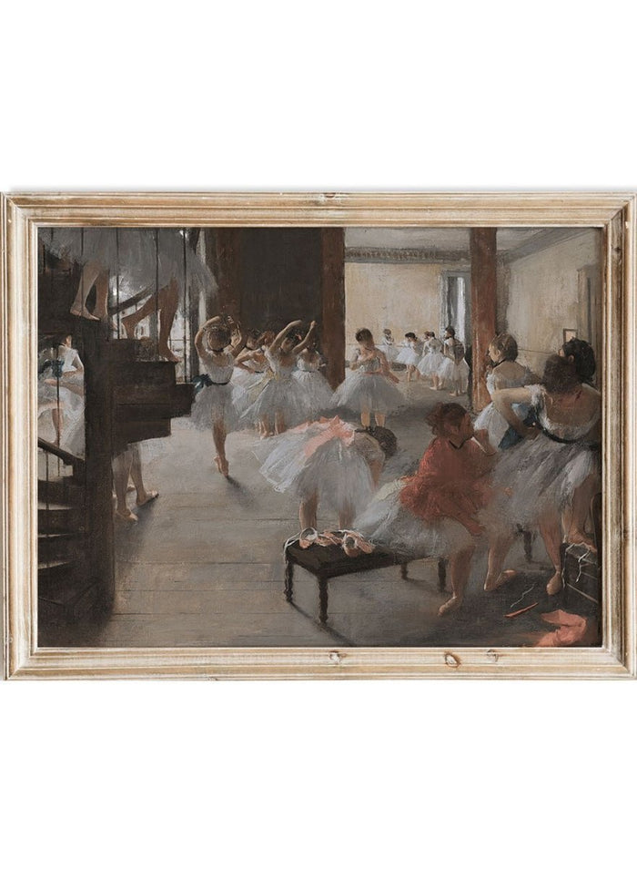 "Dance Class" Art Print_Sugar & Canvas_Edgar Degas