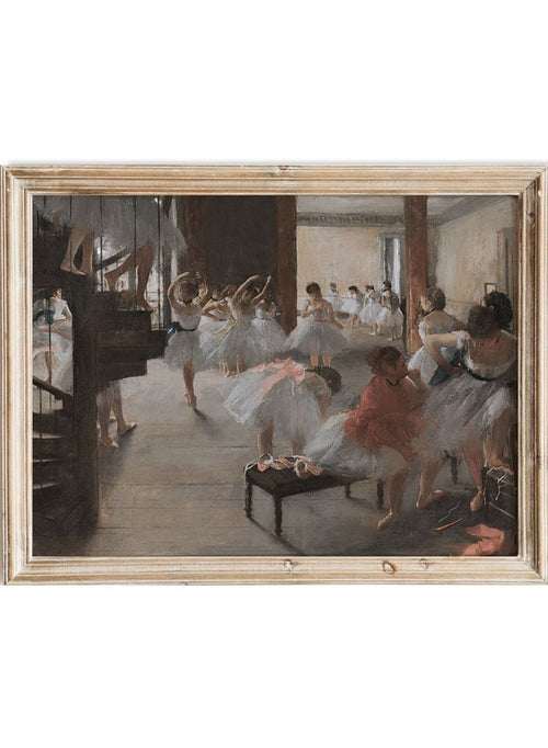 "Dance Class" Art Print_Sugar & Canvas_Edgar Degas