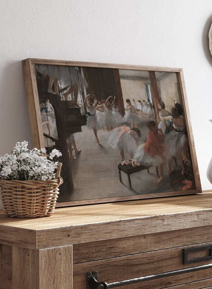 "Dance Class" Art Print_Sugar & Canvas_Edgar Degas