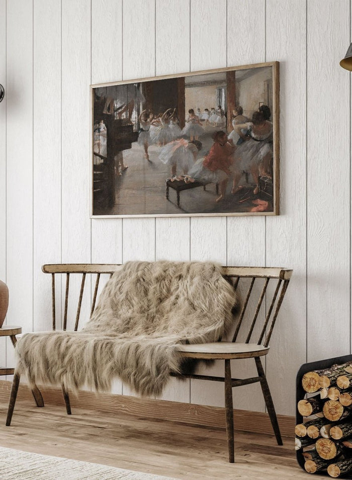 "Dance Class" Art Print_Sugar & Canvas_Edgar Degas