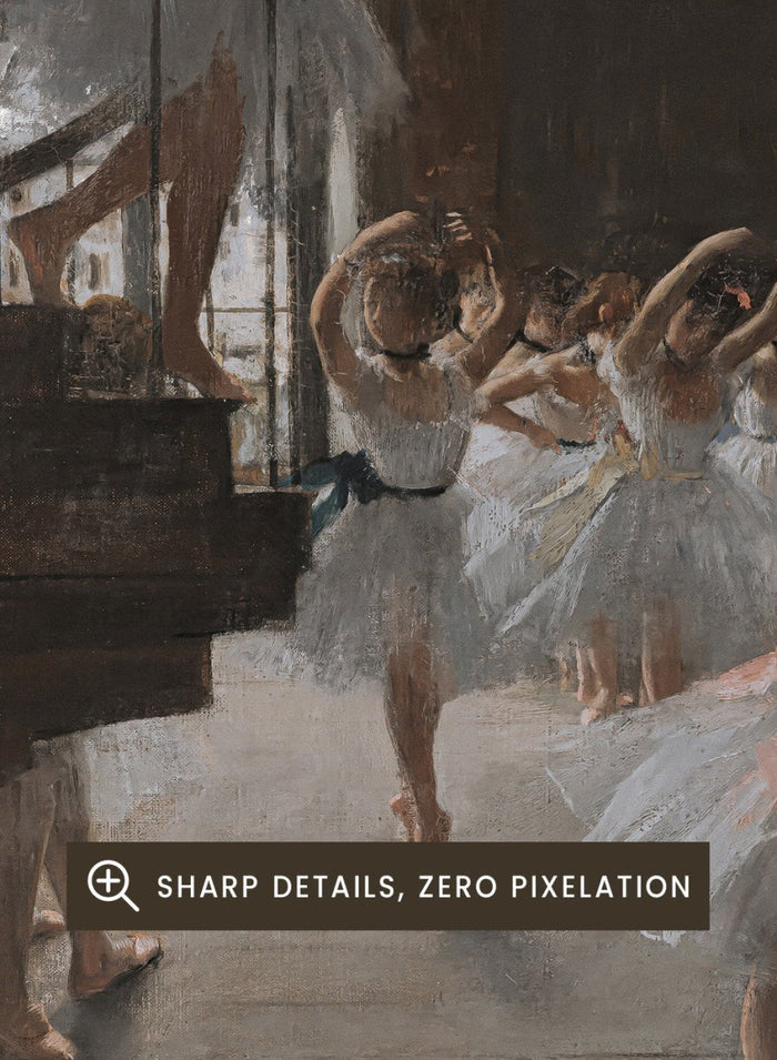 "Dance Class" Art Print_Sugar & Canvas_Edgar Degas