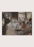 "Dance Class" Art Print_Sugar & Canvas_Edgar Degas