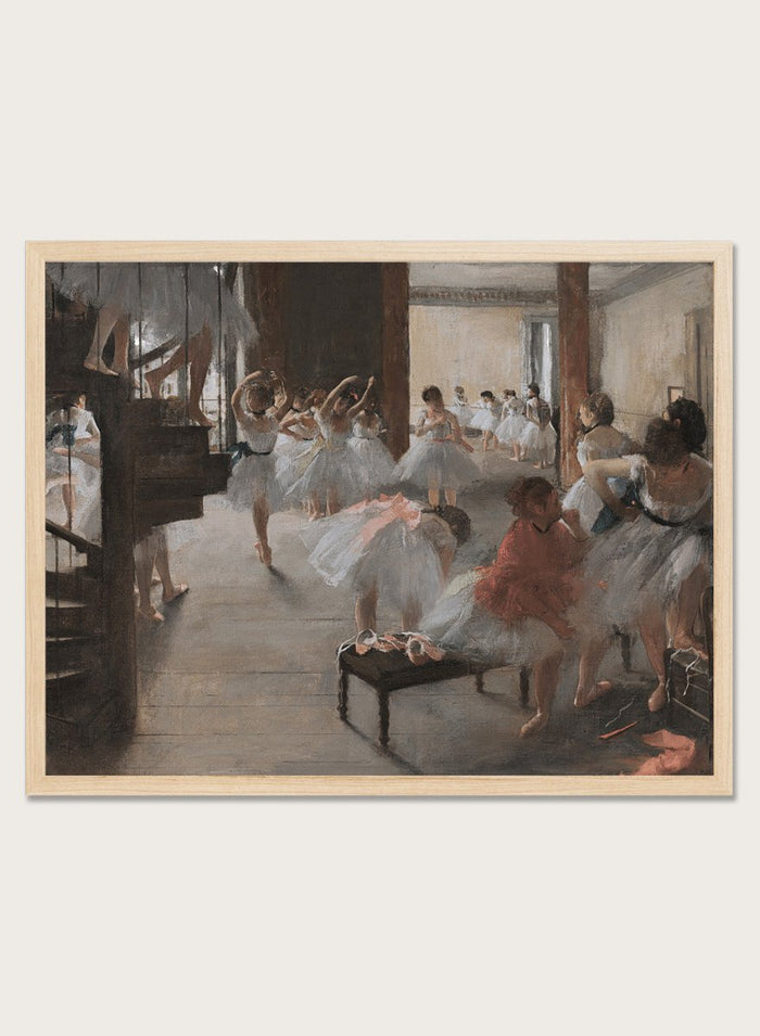 "Dance Class" Art Print_Sugar & Canvas_Edgar Degas