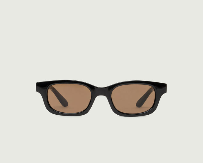 Ink::Dane Sunglasses rectangle Black recycled polyester front